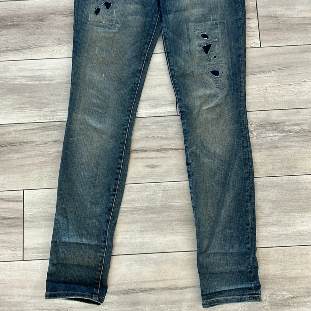Current Elliott The ankle skinny Pixie repair size 26 jeans